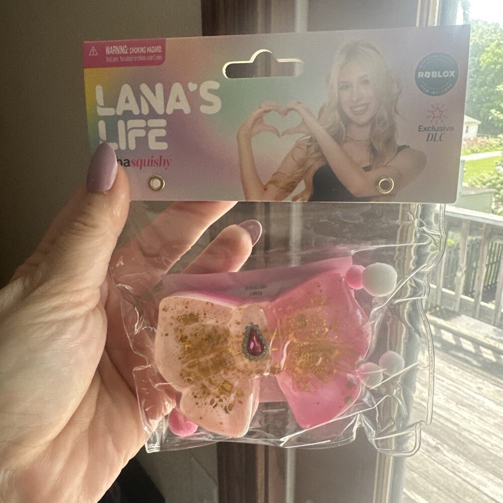 Lana's Life TABA Squishy Pink Hair Bow - Includes Exclusive DLC Digital Item ...